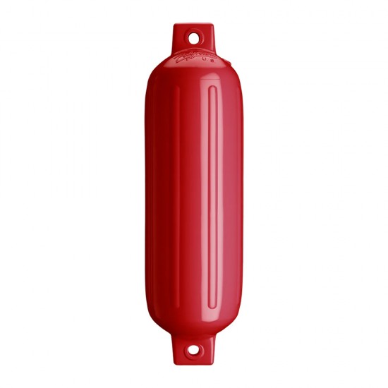 Polyform G-4 Twin Eye Fender 6.5" x 22" - Classic Red