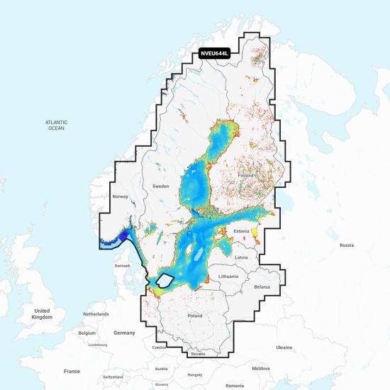 Garmin Navionics Vision+ NVEU644L Baltic Sea