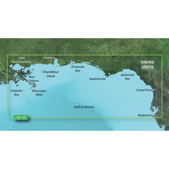 Garmin BlueChart g3 Vision HD - VUS012R - Tampa - New Orleans - microSD/SD