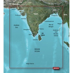 Garmin BlueChart g3 Vision HD - VAW003R - Indian Subcontinent - microSD/SD