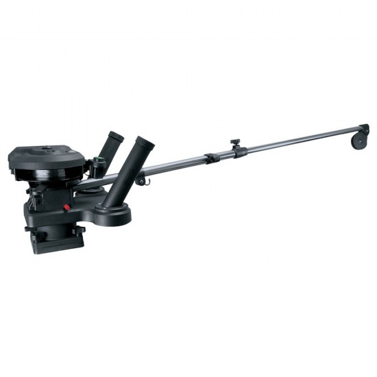 Scotty 1116 Propack 60" Telescoping Electric Downrigger w/ Dual Rod Holders and Swivel Base