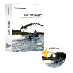 Humminbird Autochart DVD PC Mapping Software w/Zero Lines Map Card