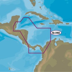 C-MAP 4D NA-D966 - Belize to Panama Local