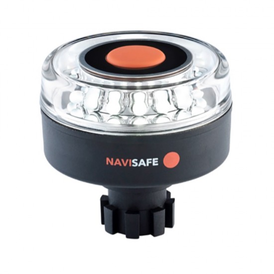 Navisafe Navilight All-White 5 Mode 360 Degree 2NM w/Navibolt Base