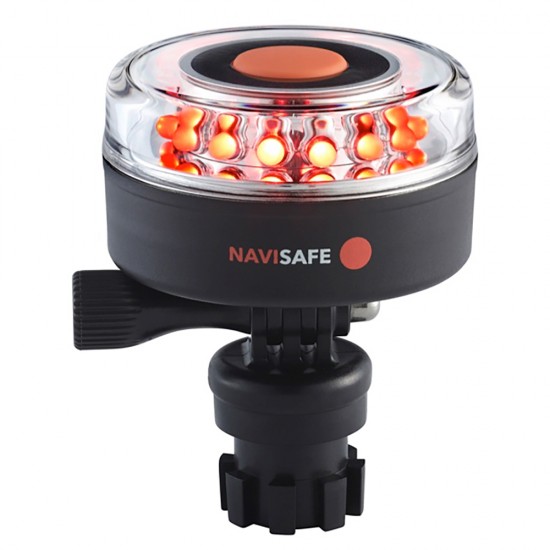 Navisafe Navilight All-Red 5 Mode 360 Degree 2NM w/Navimount Base