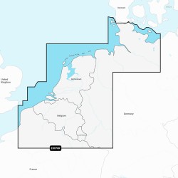 Garmin Navionics+ NSEU076R - Benelux & Germany, West - Marine Chart