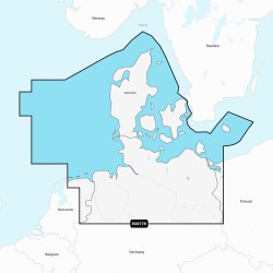 Garmin Navionics+ NSEU077R - Denmark & Germany, North - Marine Chart