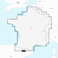 Garmin Navionics+ NSEU080R - France, Lakes & Rivers - Marine Chart