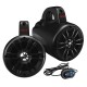 Boss Audio BM40AMPBT 4" 2-Way Amplified Roll Cage/Waketower Speaker Pods with Bluetooth Controller