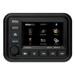 Boss Audio MGV550B Marine Stereo w/AM/FM/BT/Rear Camera