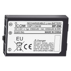 Icom BP296 Li-Ion Battery - M37