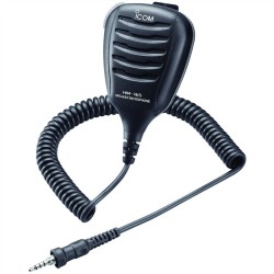 Icom HM165 Speaker Mic w/Alligator Clip - Waterproof