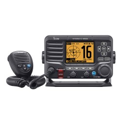 Icom M506 VHF Fixed Mount w/Front Mic & NMEA 0183/2000 - Black