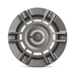 Infinity 8" Coaxial Marine RGB Kappa Series Speakers - Pair - Titanium/Gunmetal