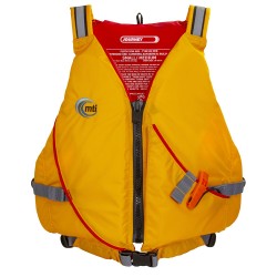 MTI Journey Life Jacket with Pocket - Mango/Grey - X-Small/Small