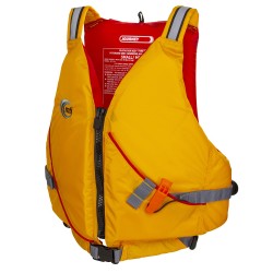 MTI Journey Life Jacket with Pocket - Mango/Grey - X-Small/Small