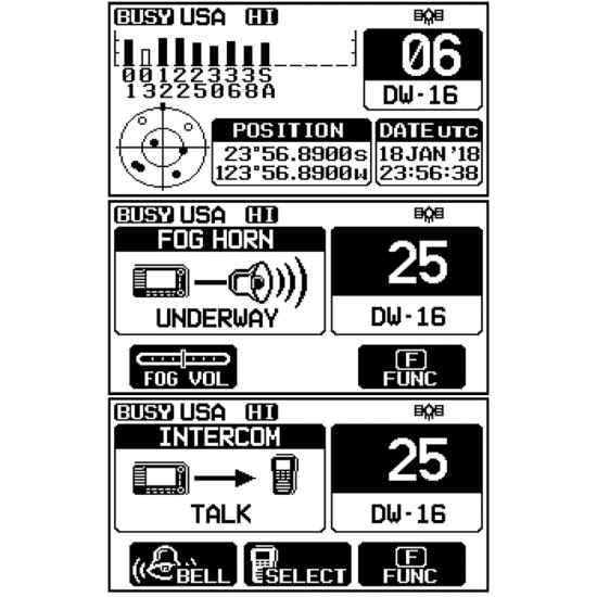 Standard Horizon GX2400B Matrix w/AIS, GPS, NMEA 200 30W Hailer, and Speaker Mic - Black