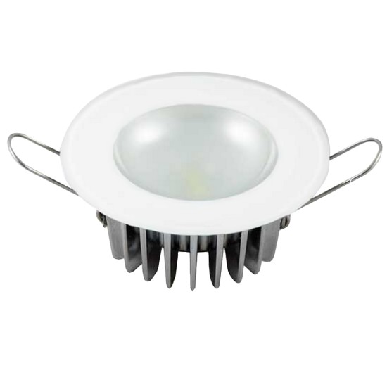 Lumitec Mirage - Flush Mount Down Light - Glass Finish - 3-Color Red/Blue Non Dimming w/White Dimming Lumitec Mirage - Flush Mount Down Light - Glass Finish - 3-Color Red/Blue Non Dimming w/White Dimming