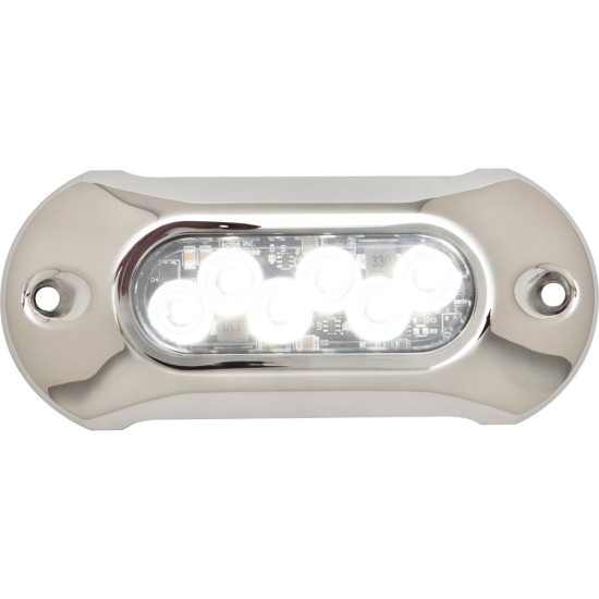 Attwood Light Armor Underwater LED Light - 6 LEDs - White Attwood Light Armor Underwater LED Light - 6 LEDs - White