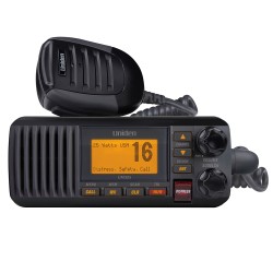 Uniden UM385 Fixed Mount VHF Radio - Black Uniden UM385 Fixed Mount VHF Radio - Black