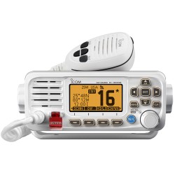 Icom M330 Fixed Mount VHF Radio - White
