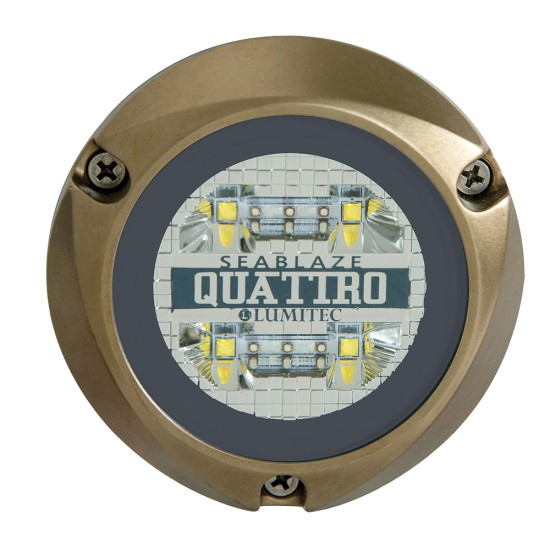Lumitec SeaBlaze Quattro LED Underwater Light - Spectrum - RGBW Lumitec SeaBlaze Quattro LED Underwater Light - Spectrum - RGBW