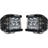 RIGID Industries D-SS Series PRO Spot Surface Mount - Pair - Black