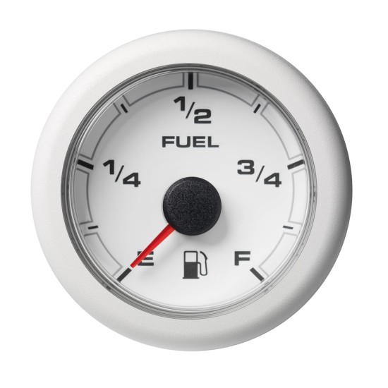 Veratron 52MM (2-1/16") OceanLink Fuel Level Gauge - White Dial & Bezel Veratron 52MM (2-1/16") OceanLink Fuel Level Gauge - White Dial & Bezel