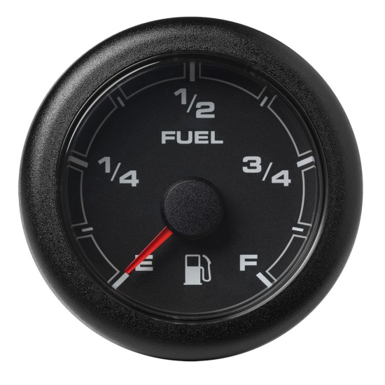 Veratron 52MM (2-1/16") OceanLink Fuel Level Gauge - Black Dial & Bezel Veratron 52MM (2-1/16") OceanLink Fuel Level Gauge - Black Dial & Bezel