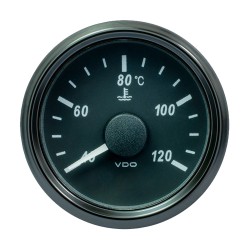 VDO SingleViu 52mm (2-1/16") Water Temp. Gauge - 120 Degree C - 291-22 ohm