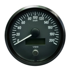 VDO SingleViu 100mm (4") Speedometer - 140 MPH VDO SingleViu 100mm (4") Speedometer - 140 MPH