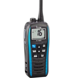 Icom M25 Handheld VHF Radio - Marine Blue