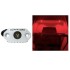 Black Oak Rock Accent Light - Red LEDs - White Housing