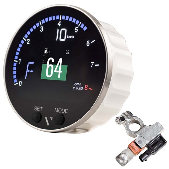 Veratron 85mm (3-3/8") VMH-35S Multifunction Gauge w/Voltage Dependent (0-5V) Sensor Input & Battery Sensor Veratron 85mm (3-3/8") VMH-35S Multifunction Gauge w/Voltage Dependent (0-5V) Sensor Input & Battery Sensor